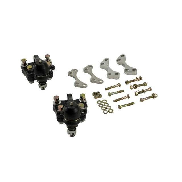 BELLTECH 2103 DROP BALL JOINT SET 2 in. Drop Lower Ball Joint Kit 2004-2012 Chevrolet Colorado/Canyon (All Cabs) 4&5 cyl. Incl ZQ8 (exc. Torsion Bar front) 2 in. Drop Ball Joint