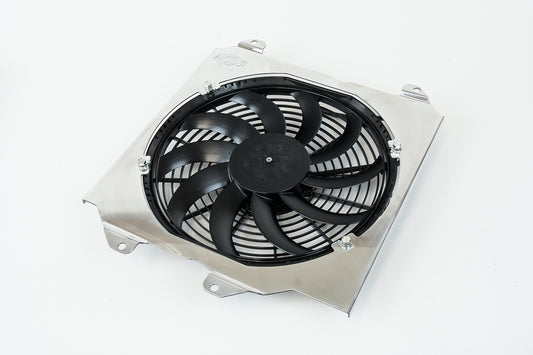 CSF Cooling Racing 92-00 Civic All-Aluminum Fan Shroud W/ 12-inch SPAL Fan 2858F