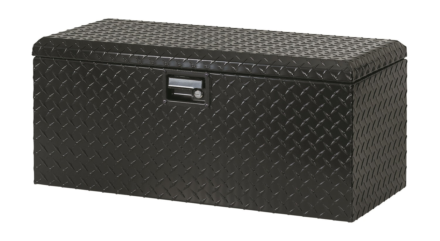 Lund 288271 Challenger Rear ATV Tool Box 35.5-Inch Black Aluminum