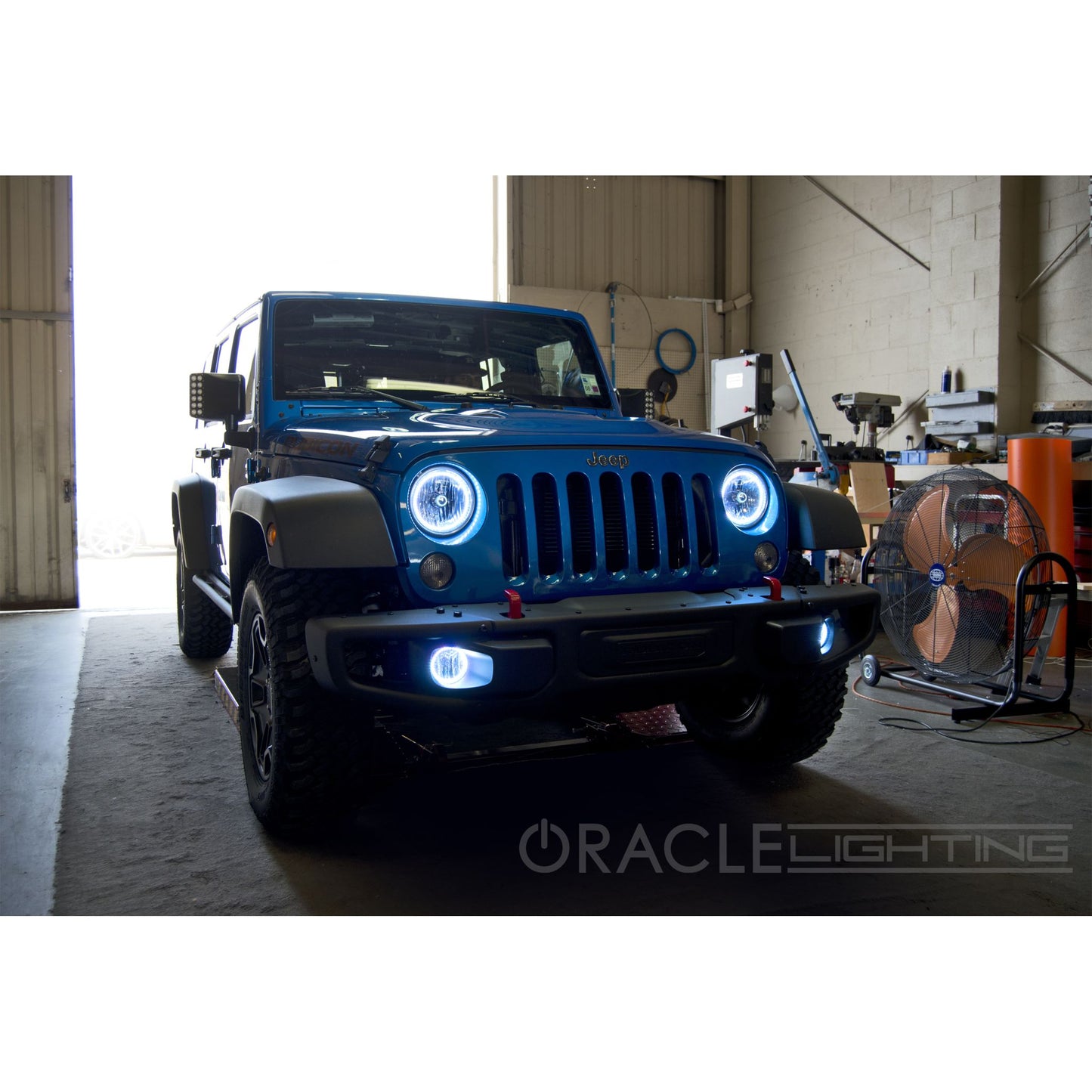 Oracle Lighting 3943-001 - Jeep Wrangler JK 2007-2017 ORACLE LED Waterproof Halo Kit