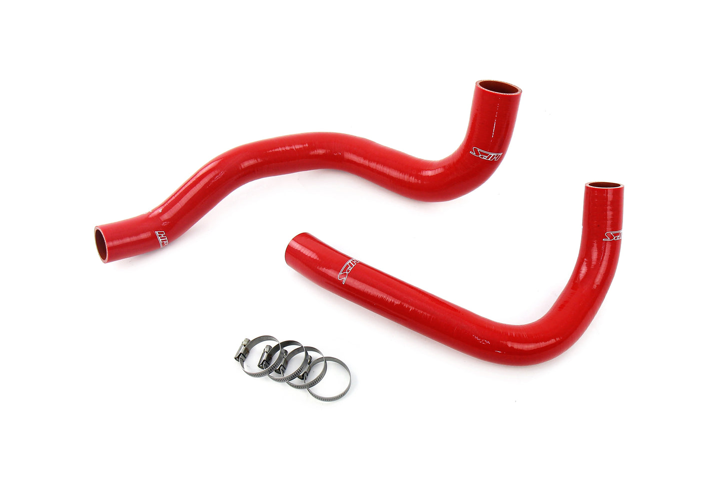 HPS Performance 3-ply Reinforced Silicone Replaces Rubber Radiator Coolant Hoses 57-2129-RED
