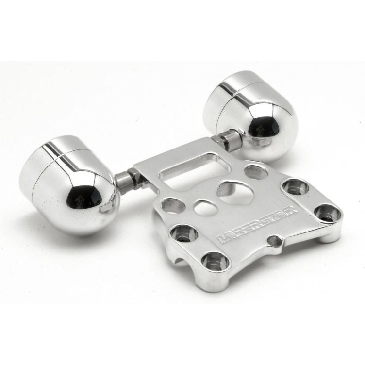 Lazer Star Lights 35 WATT SHORTY POLISH FOR Z400 W/ HANDLEBAR BRACKET ATVZ407-4100