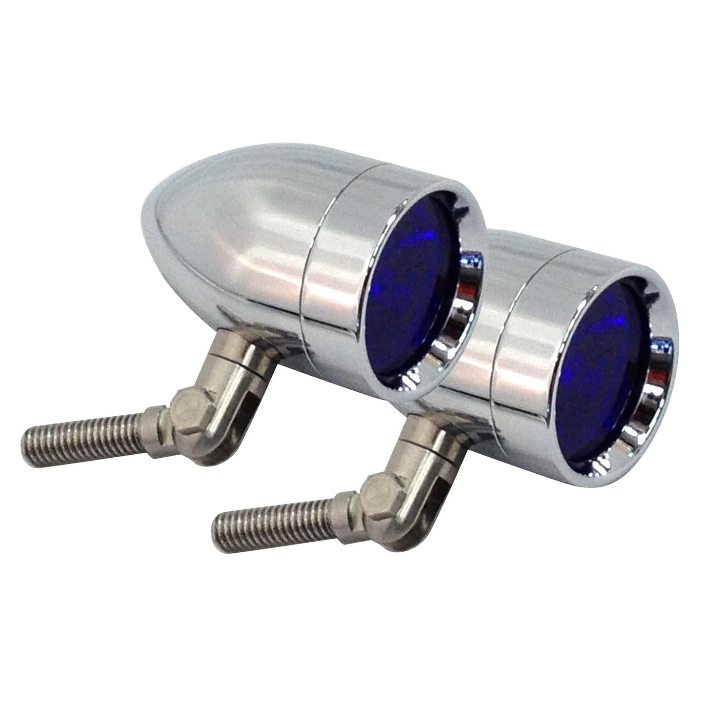 Lazer Star Lights 20 WATT BLUE MICRO B POLISHED PIVOT MOUNT LSK3120B