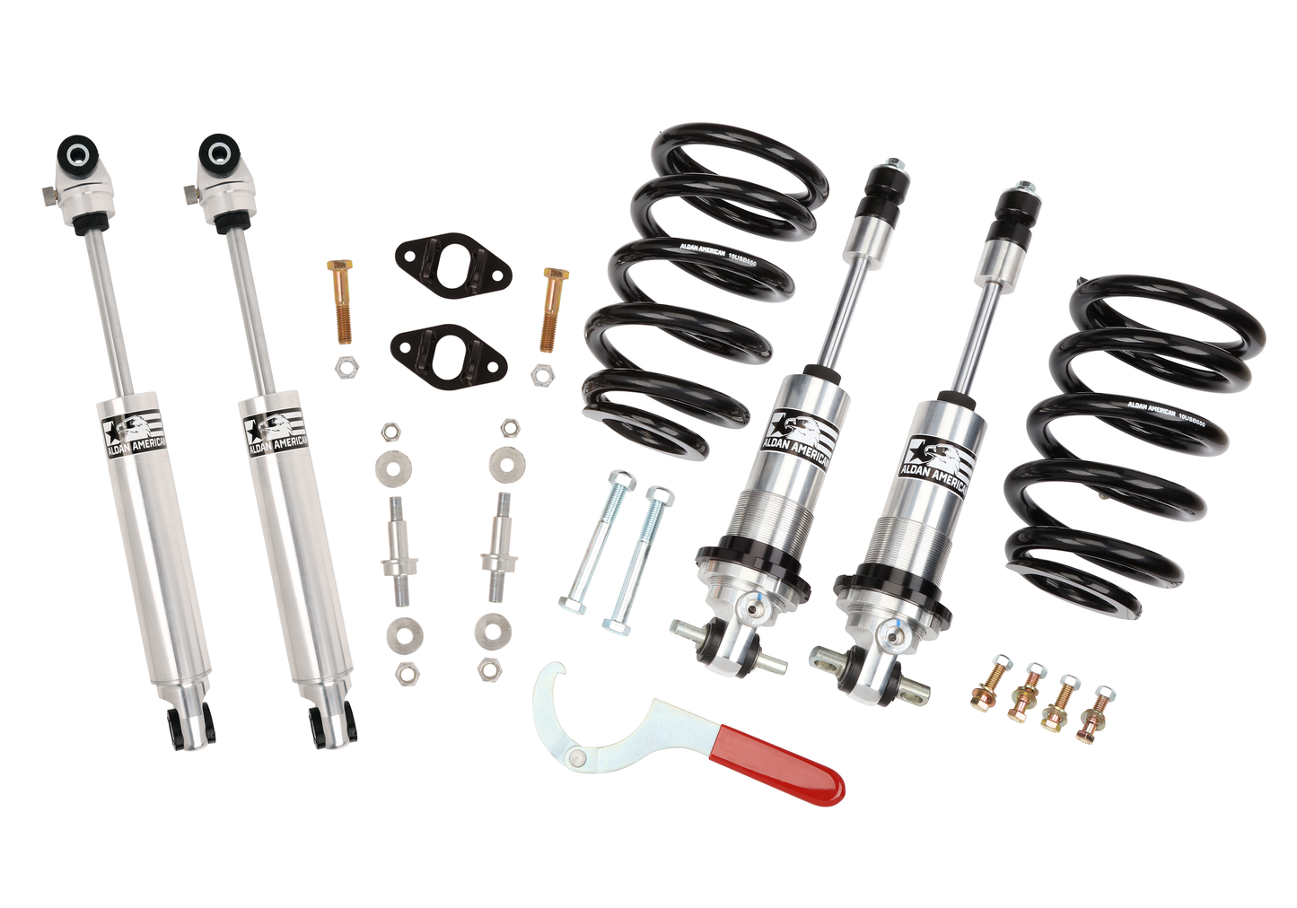 Aldan American Suspension Package, Road Comp, GM, 67-69 F-Body, Coilovers with Shocks, SB, Kit 300114