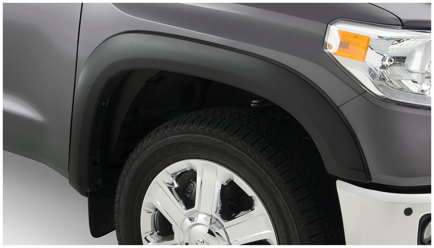 Bushwacker 31914-02 Black OE-Style Smooth Finish 4-Piece Fender Flare Set For 1995-2004 Toyota Tacoma (4WD Model Only)