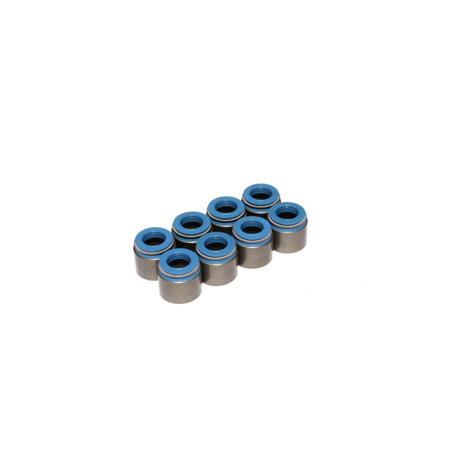 COMP Cams Set of 8 Metal Body Viton Valve Seals for .500" Guide Size 3/8" Valve Stem COMP-521-8