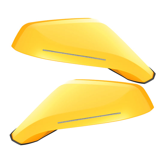 Oracle Lighting 3031-504 - Chevy Camaro ORACLE Concept Side Mirrors - Rally Yellow (GCO)