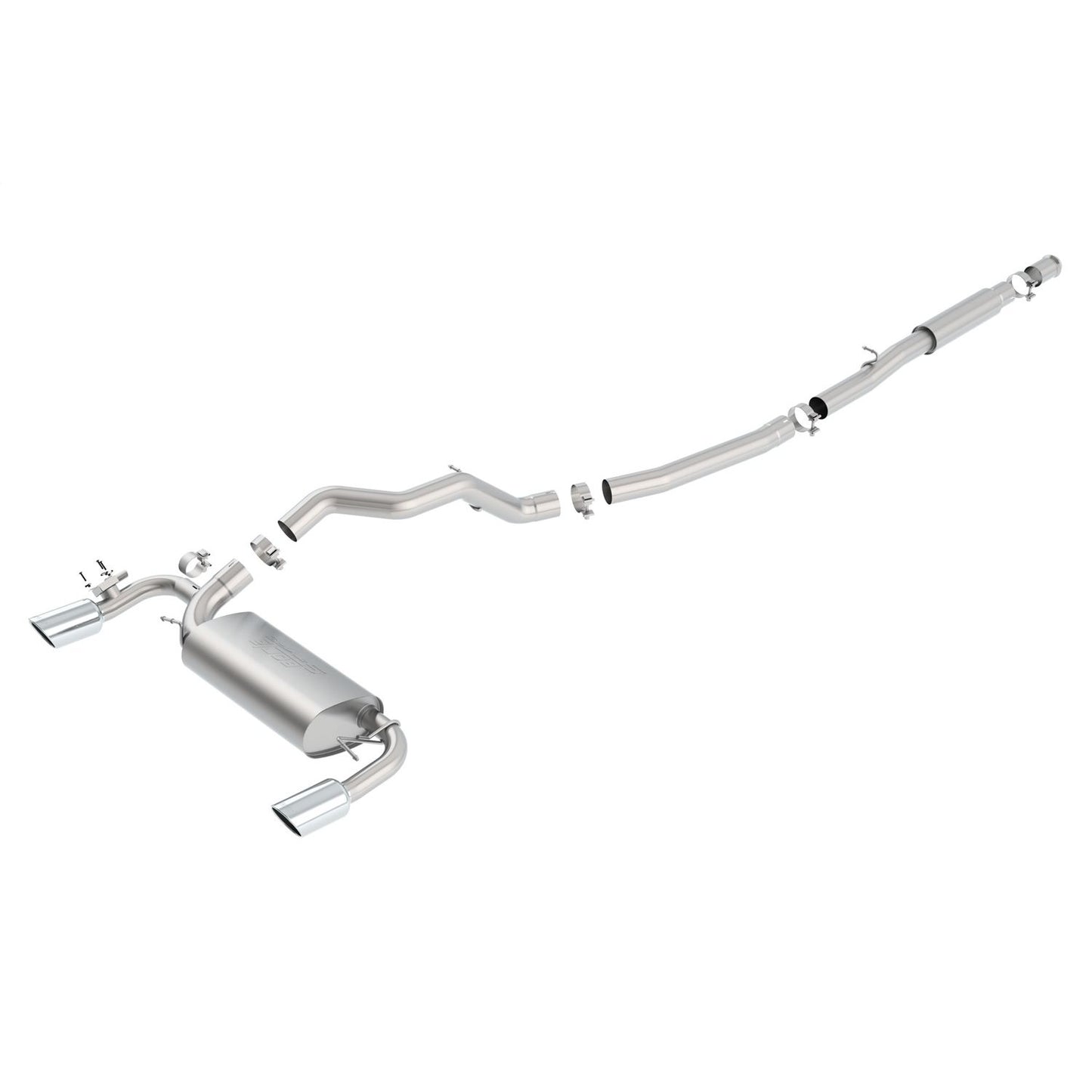 Borla 2016-2018 Ford Focus RS Cat-Back Exhaust System S-Type 140702