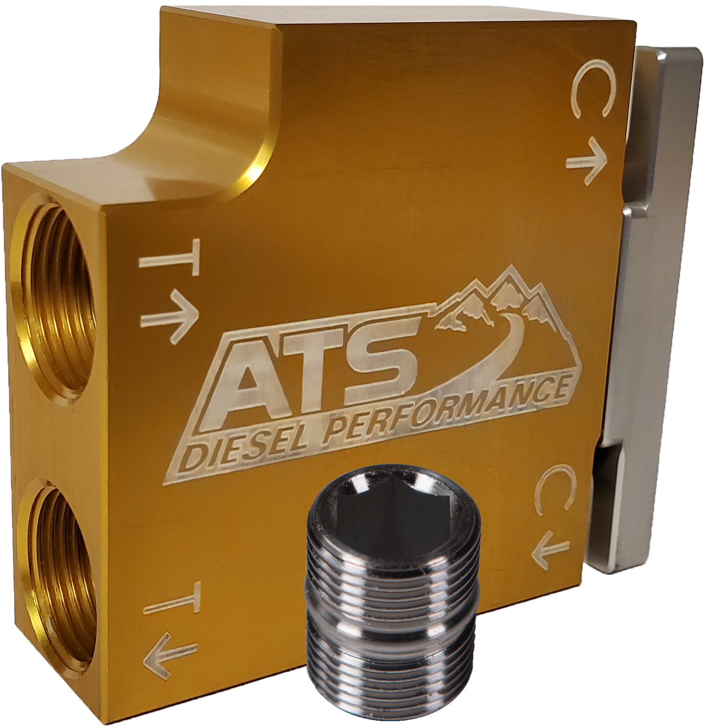 ATS Thermal Bypass Valve Up-Grade Fits 2019+ 6.7L Cummins W/ Billet Filter Coupler