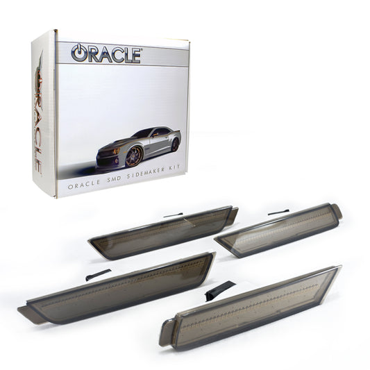 Oracle Lighting 3101-020 - 2010-2015 Chevrolet Camaro ORACLE Concept Sidemarker Set - Tinted - No Paint
