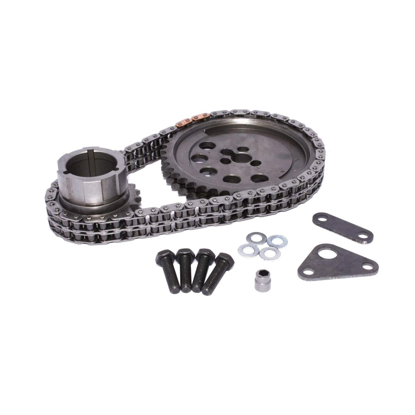 COMP Cams Hex-Adjust Double Chain Timing Set for 3-Bolt 24X 1 Pole Reluctor GM LS COMP-3173KT