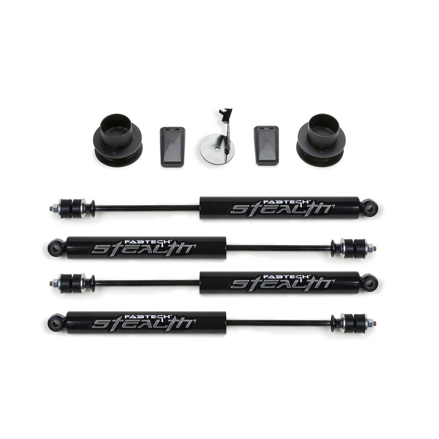 Fabtech 2.5 in. COIL SPCR KIT W/STEALTH 2019-21 RAM 2500 4WD K3191M