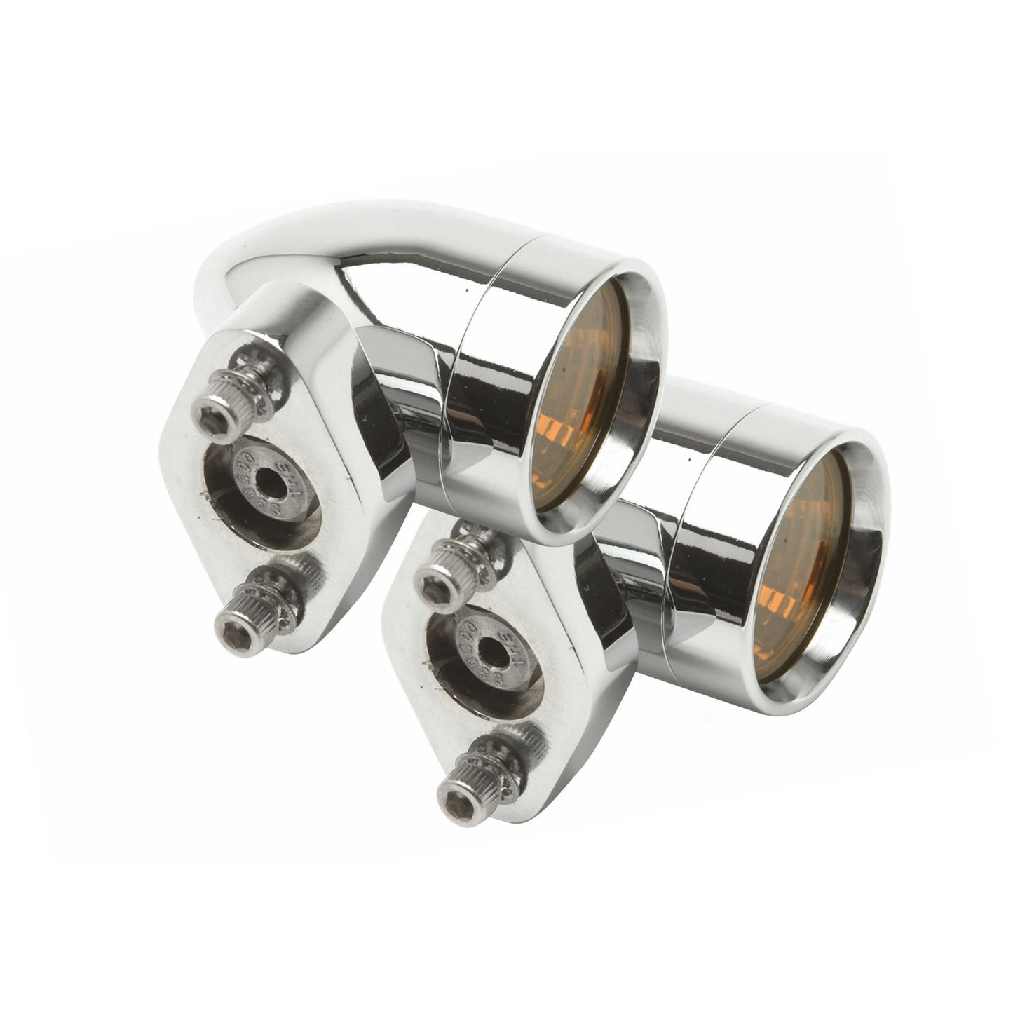 Lazer Star Lights 20 WATT AMBER MICRO B CHROME DIAMOND MOUNT LSK3820A-D