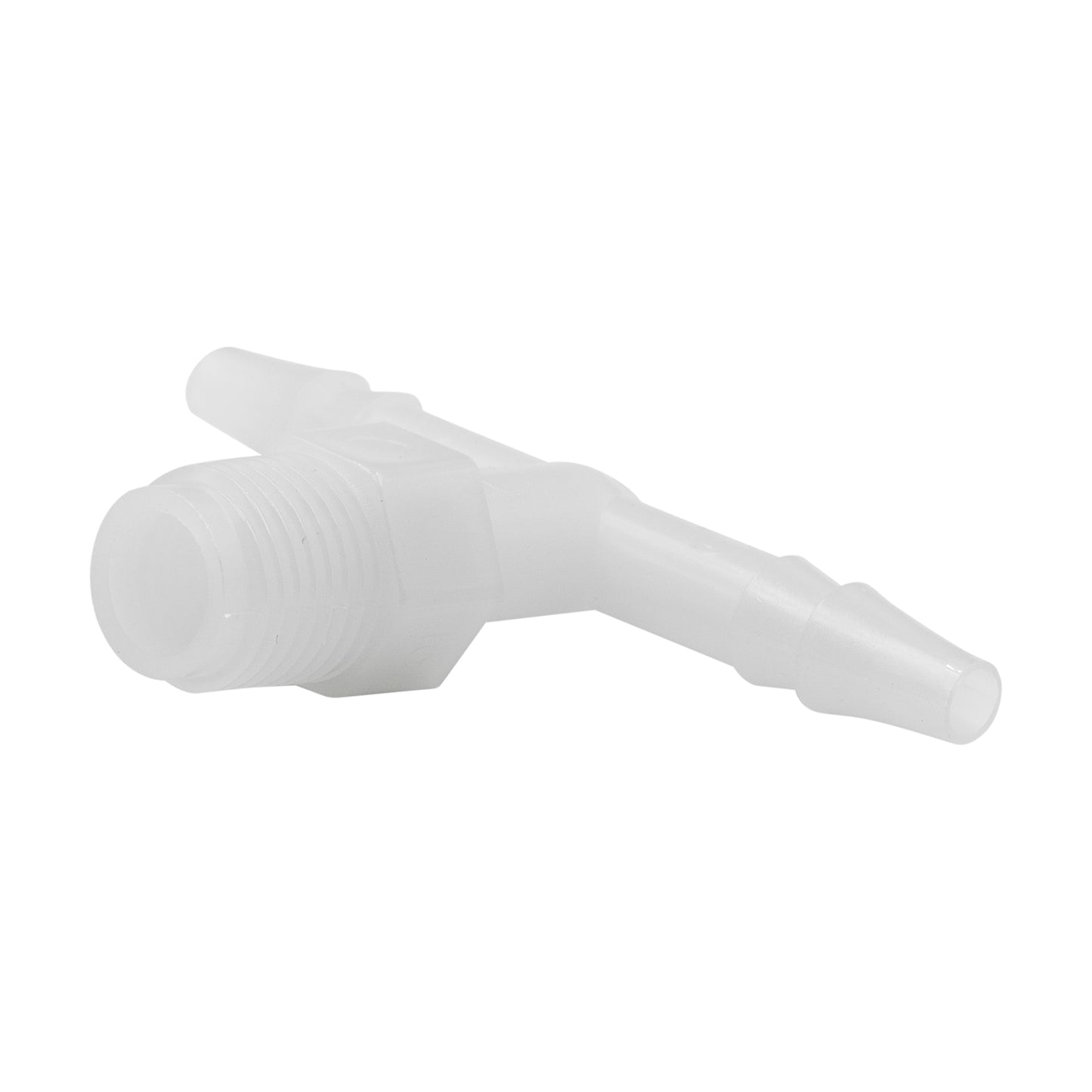 AutoMeter FITTING TEE 3/16 in. HOSE BARB TO 1/8 in. NPT MALE PLASTIC 3291