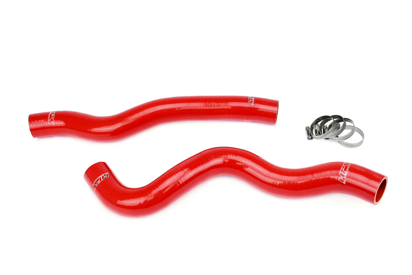 HPS Performance 3-ply Reinforced Silicone Replaces Rubber Radiator Coolant Hoses 57-1964-RED