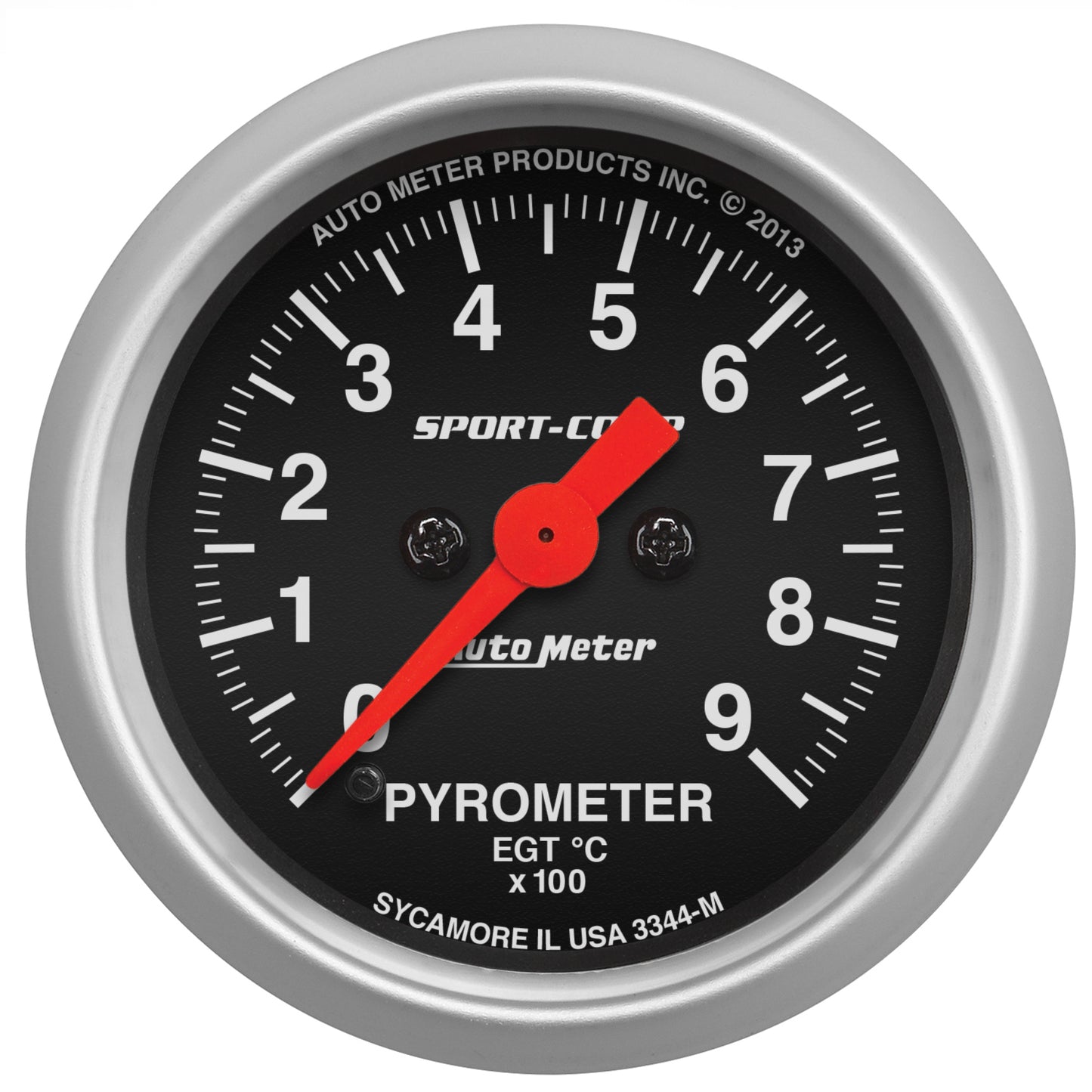 AutoMeter 2-1/16 in. PYROMETER 0-900 Celsius SPORT-COMP 3344-M