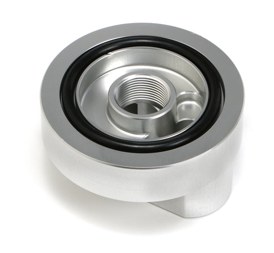 HAMBURGER'S PERFORMANCE PRODUCTS SPIN-ON OIL FILTER BYPASS ADAPTER FOR DODGE D250 D350 W250 W350 TRUCKS RAM 2500 OR 3500 TRUCKS WITH A 5.9L OR 6.7L DIESEL ENGINE OR ANY ENGINE THAT USES AN M1-403A PH3976A OR EQUIVALENT ENGINE OIL FILTER 3351