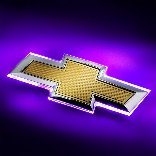 Oracle Lighting 3460-007 - 2016-2019 Chevy Camaro Illuminated Bowtie - UV/Purple