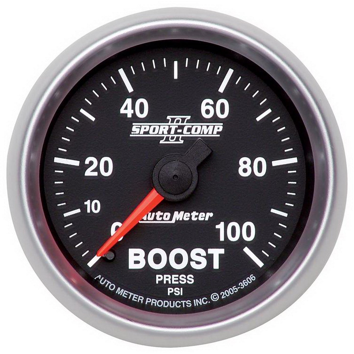 AutoMeter 2-1/16 in. BOOST 0-100 PSI SPORT-COMP II 3606