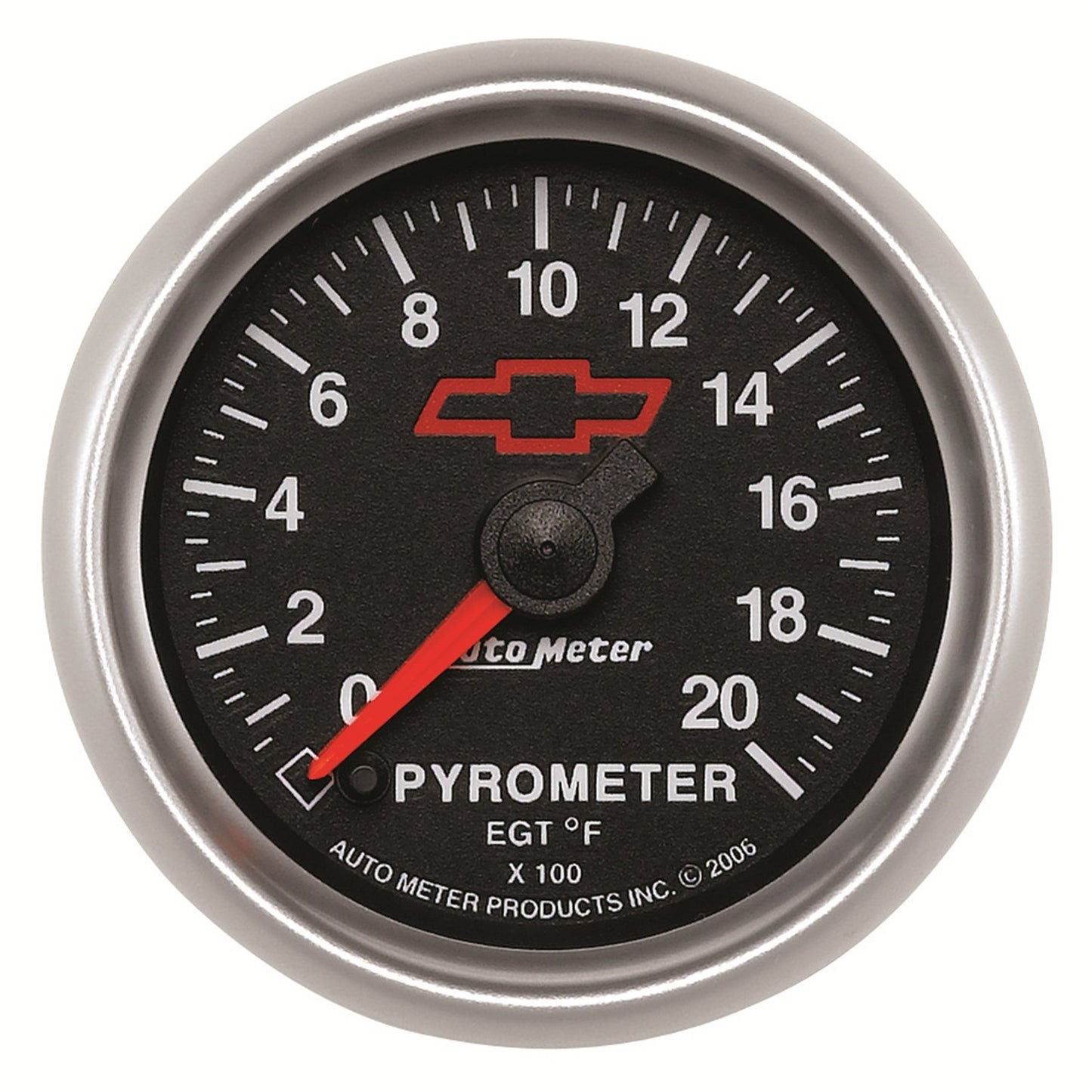 AutoMeter 2-1/16 in. PYROMETER 0-2000 Fahrenheit GM BLACK 3645-00406
