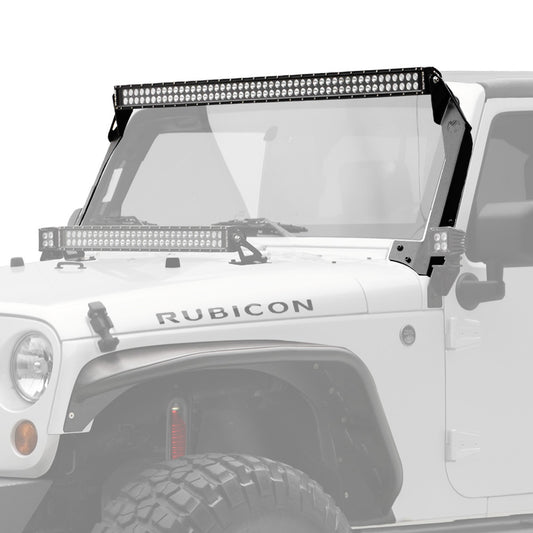 KC HiLiTES 50 in C-Series C50 LED - Light Bar System - 300W Combo Spot / Spread Beam - for 07-18 Jeep JK 366