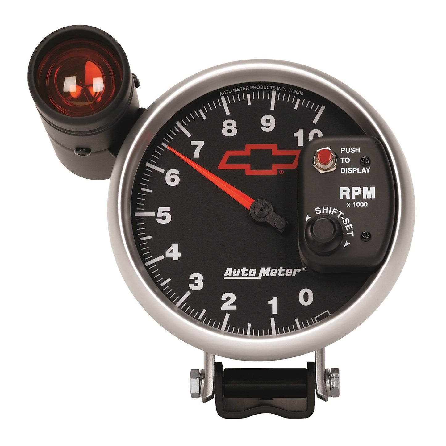 AutoMeter 5 in. PEDESTAL TACHOMETER 0-10000 RPM GM BLACK 3699-00406