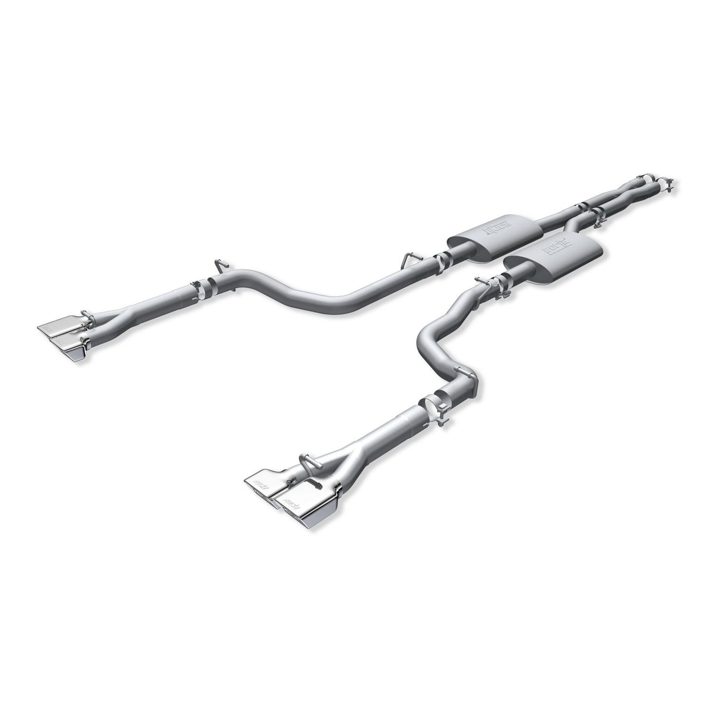 Borla 2008-2010 Dodge Challenger SRT-8 Cat-Back Exhaust System S-Type 140286