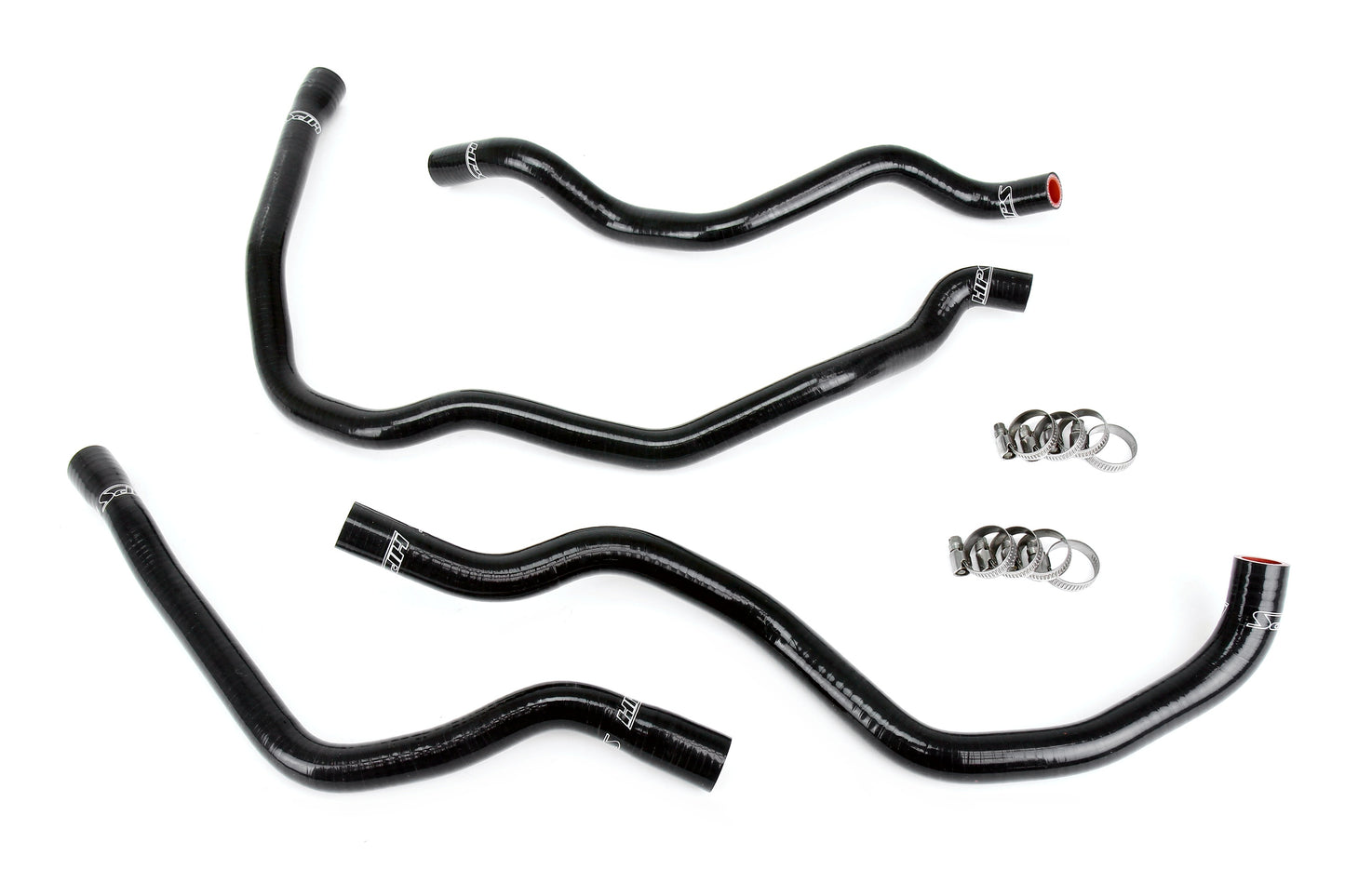 HPS Performance 3-ply Reinforced Silicone Replaces OEM Rubber Heater Coolant Hoses 57-1937-BLK