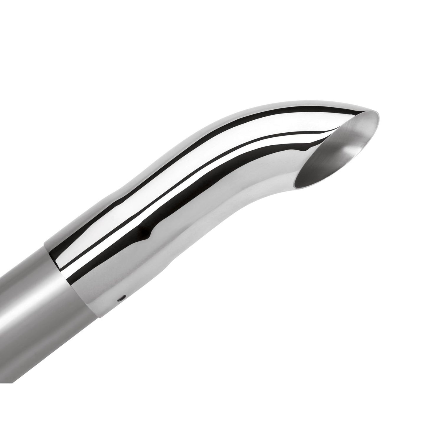 Borla Tip 2.25in Inlet/ 2.25in Outlet Single Round Turndown/ Turnout 20109
