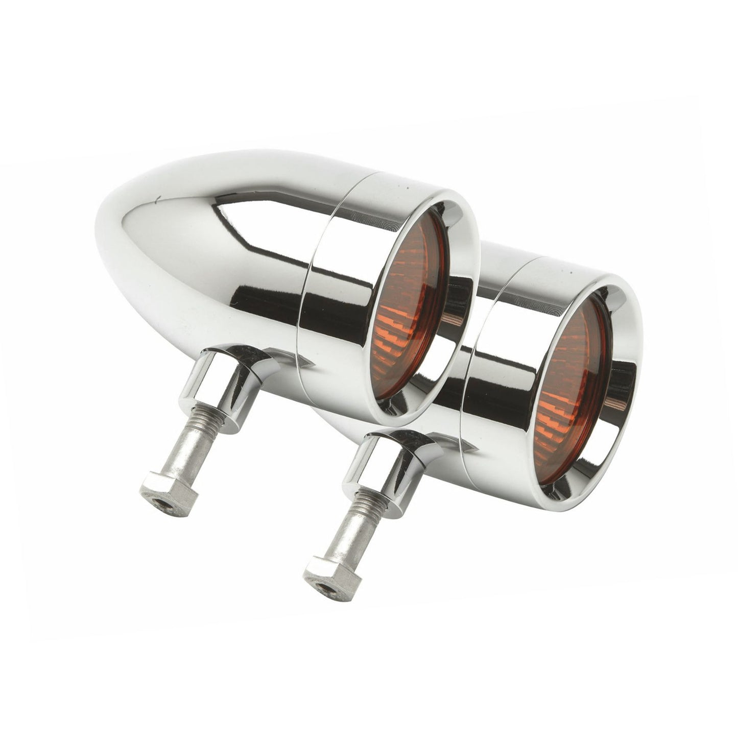 Lazer Star Lights 20 WATT AMBER BULLET POLISHED RIGID MOUNT LSK1120A-R