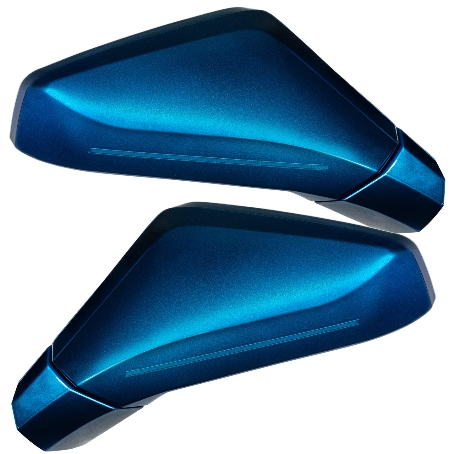 Oracle Lighting 3902-504-512Q-G - Corvette C6 XM ORACLE Concept Side Mirrors - (512Q) - Ghosted