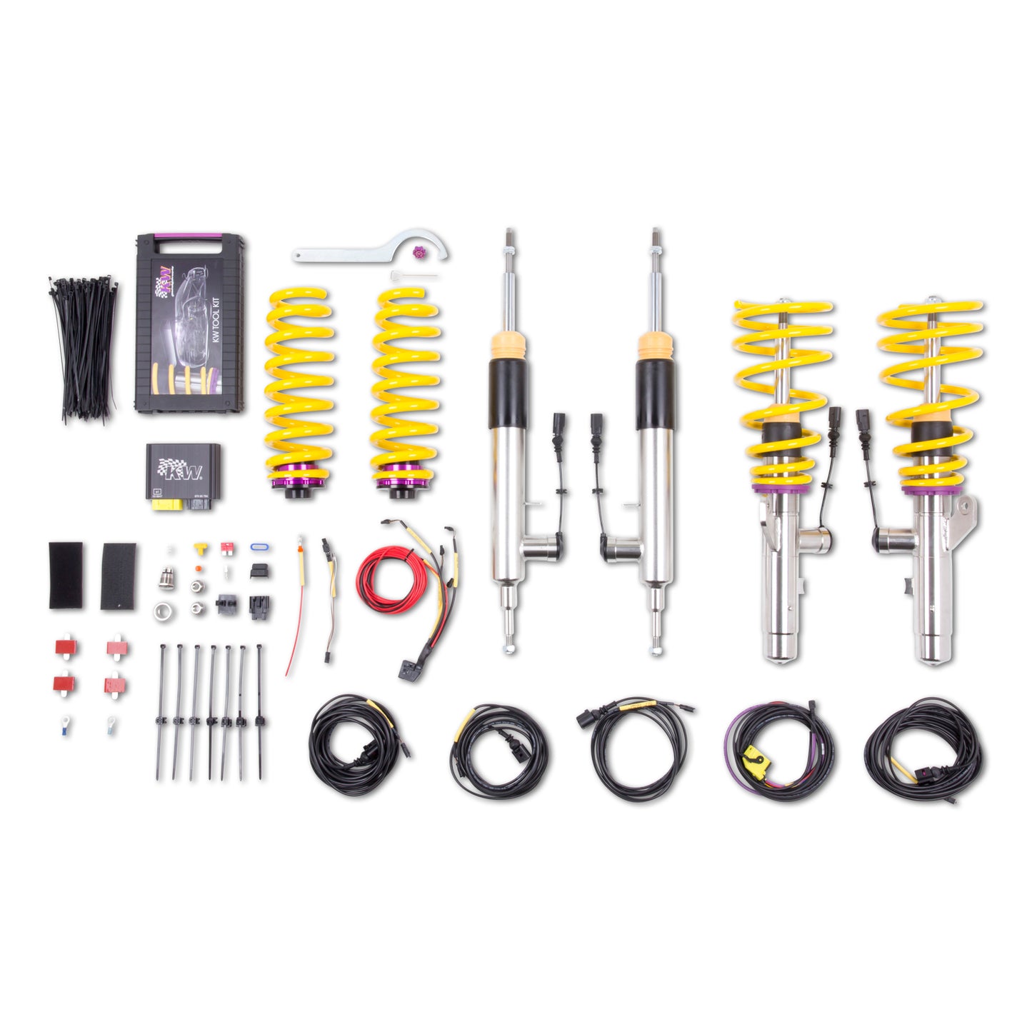 KW Suspensions 39020007 KW DDC ECU Coilover Kit - 07+ 3series E91/E93 2WD