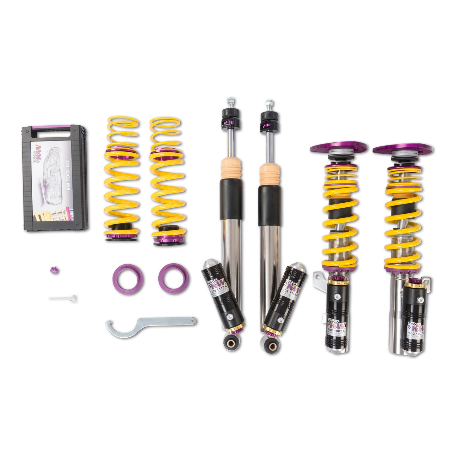 KW Suspensions 397102AK KW V4 Clubsport Kit - Audi RS3 (8V)