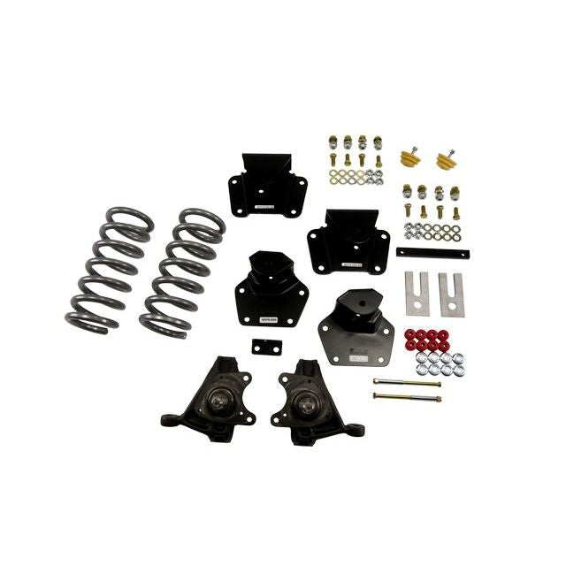 BELLTECH 806 LOWERING KITS Front And Rear Complete Kit W/O Shocks 1991-1996 Dodge Dakota (Std Cab V8) 4 in. F/4 in. R drop W/O Shocks