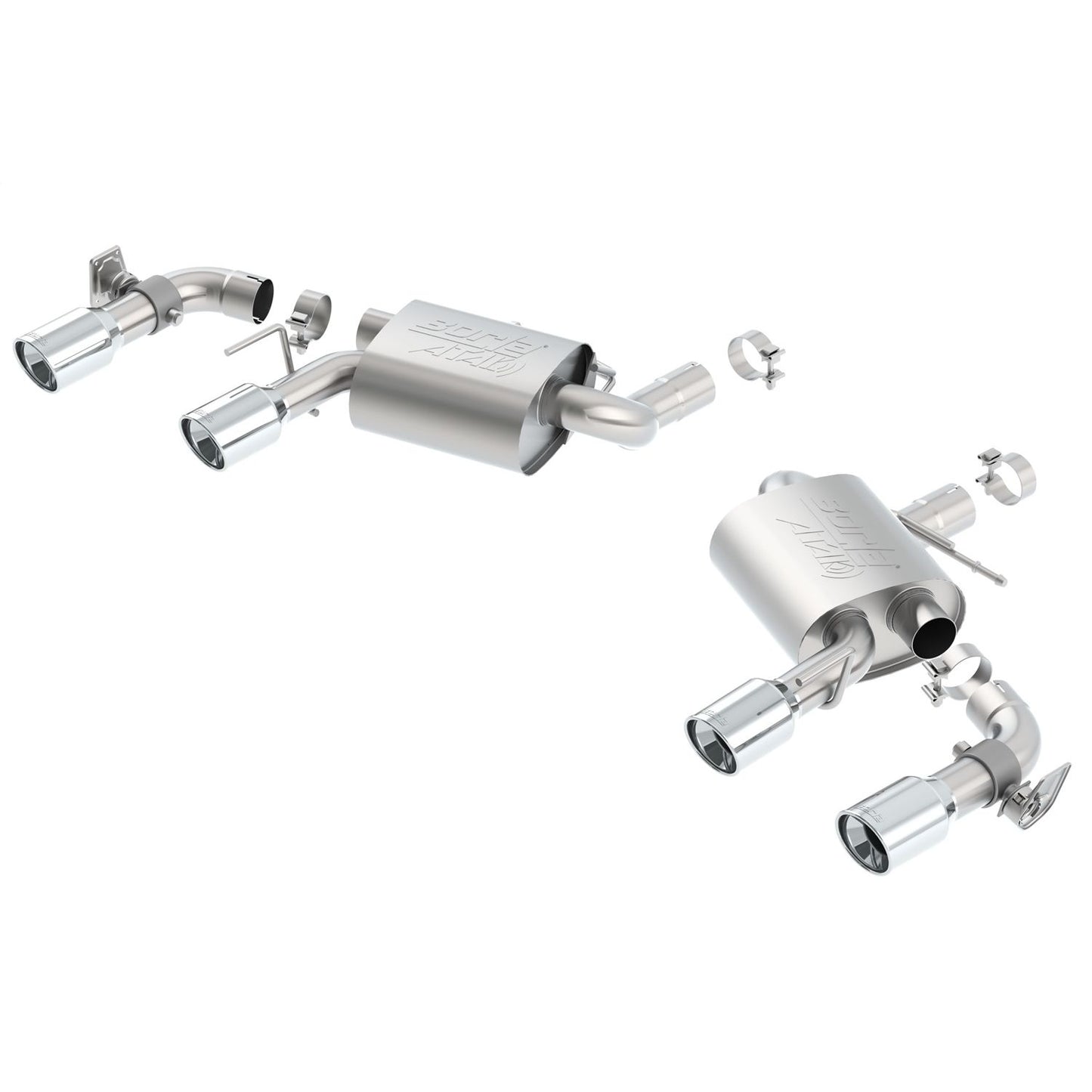 Borla 2016-2021 Chevrolet Camaro SS With Dual Mode Exhaust (NPP) Axle-Back Exhaust System ATAK 11925