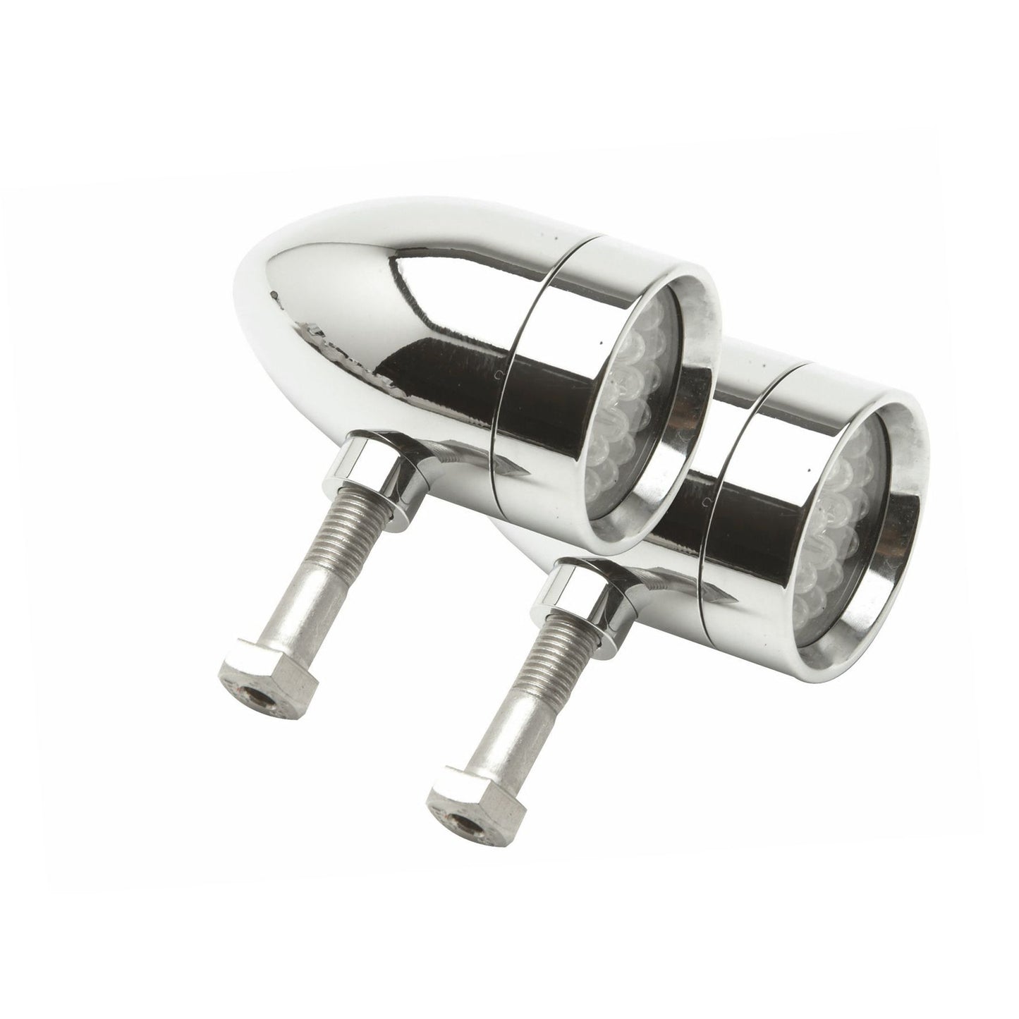 Lazer Star Lights RED LED MICRO B POLISHED RIGID MOUNT LSK3101R-R