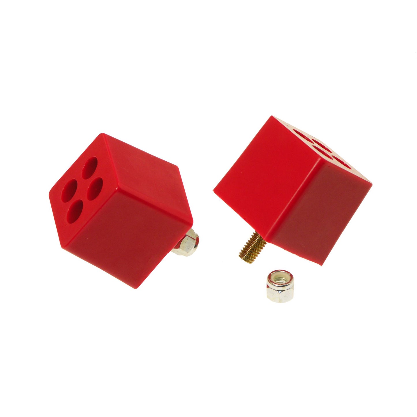 Prothane BUMP STOP 2X2X2 W 3/8" STUD 19-1305