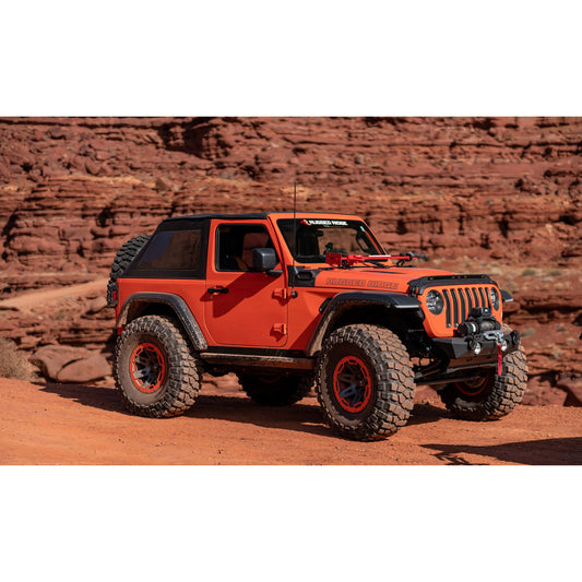 Auto Ventshade 753156 Aeroskin LightShield Hood Protector For 2020-2022 Jeep Gladiator 2018-2022 Jeep Wrangler JL 2 & 4 Door