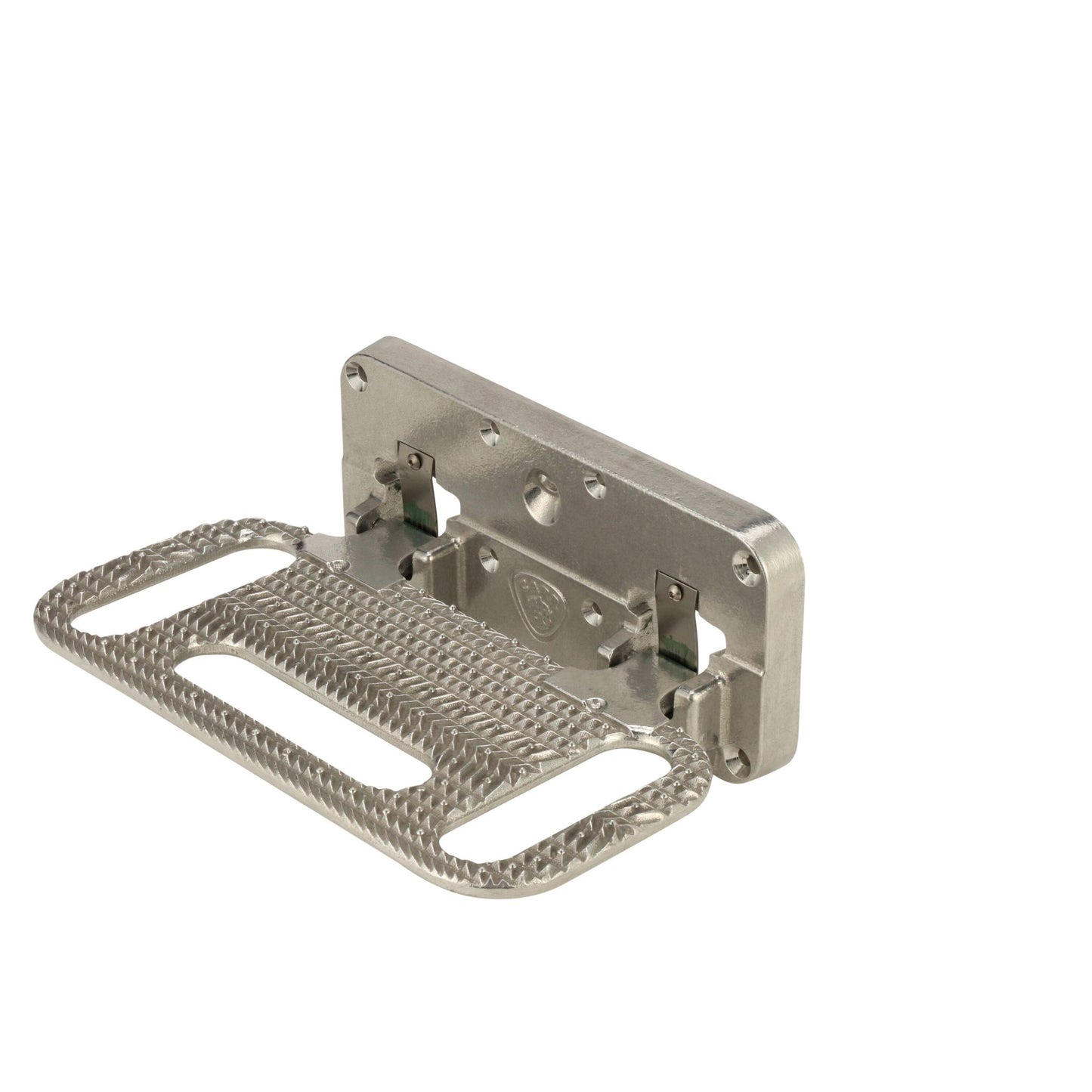 CARR - 194012 - HD Mega Step Hitch Mount; Non LED Step Surface; XM3 Polished; Single