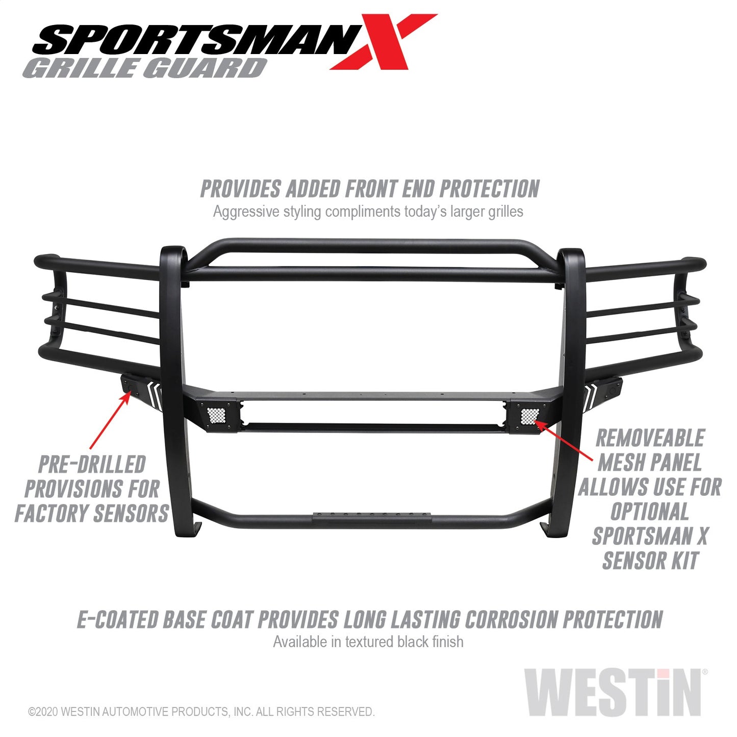 WESTIN Sportsman X Grille Guard 40-34025