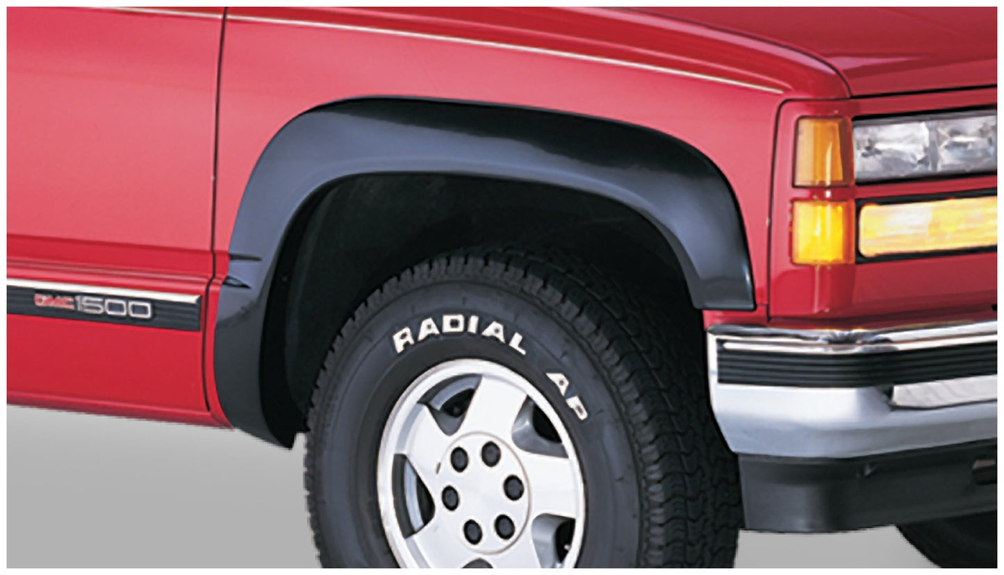Bushwacker 40910-02 Black OE-Style Smooth Finish 4-Piece Fender Flare Set For 2000-2006 Chevrolet Tahoe 4-Door