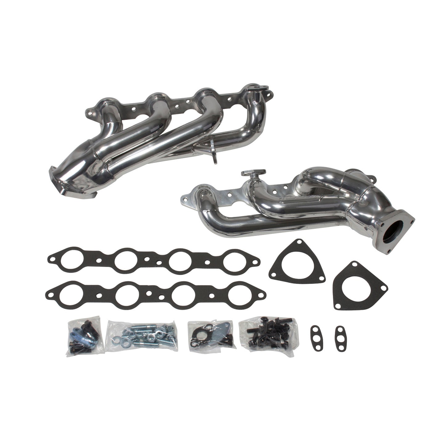 BBK GM TRUCK/SUV 4.8/5.3L 1-3/4 SHORTY HEADERS (CHROME) 4005