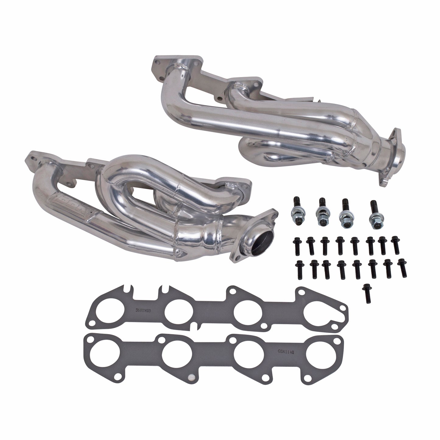 BBK DODGE RAM TRUCK 5.7L HEMI 1-3/4 SHORTY HEADERS (POLISHED CERAMIC) 40090