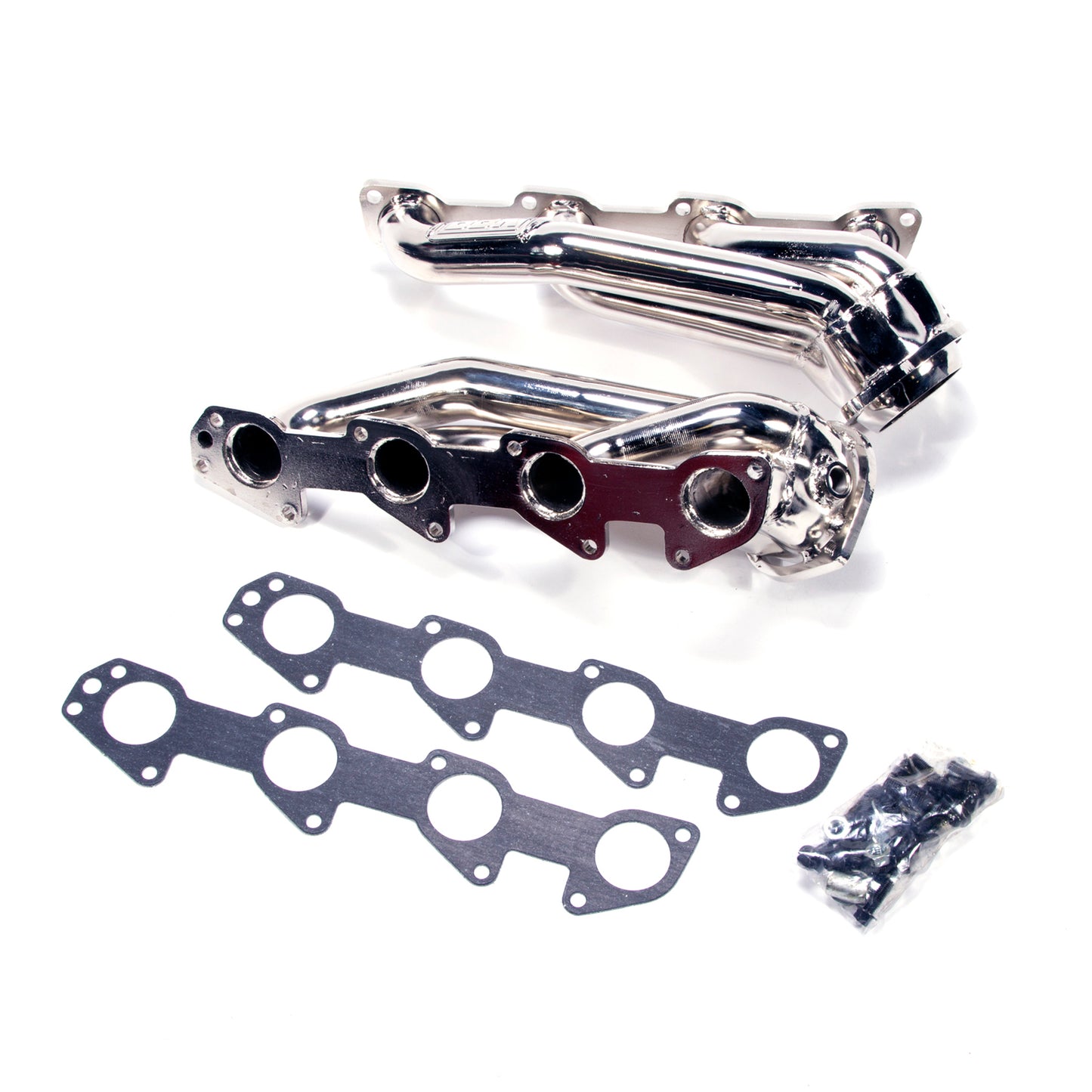 BBK DODGE 5.7L CHALLENGER CHARGER HEMI CARS 1-3/4 SHORTY HEADERS (CHROME) 4012