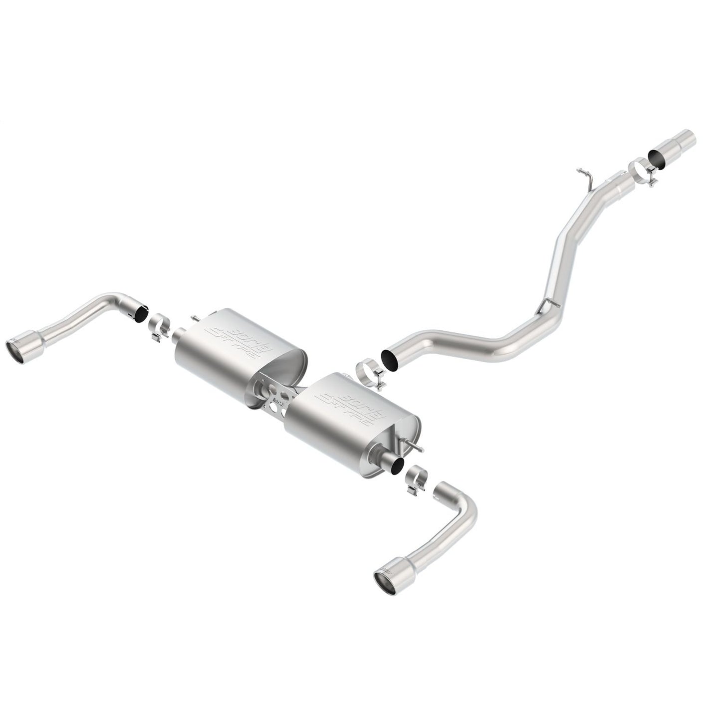 Borla 2014-2019 Audi A3 Quattro Cat-Back Exhaust System S-Type 140682