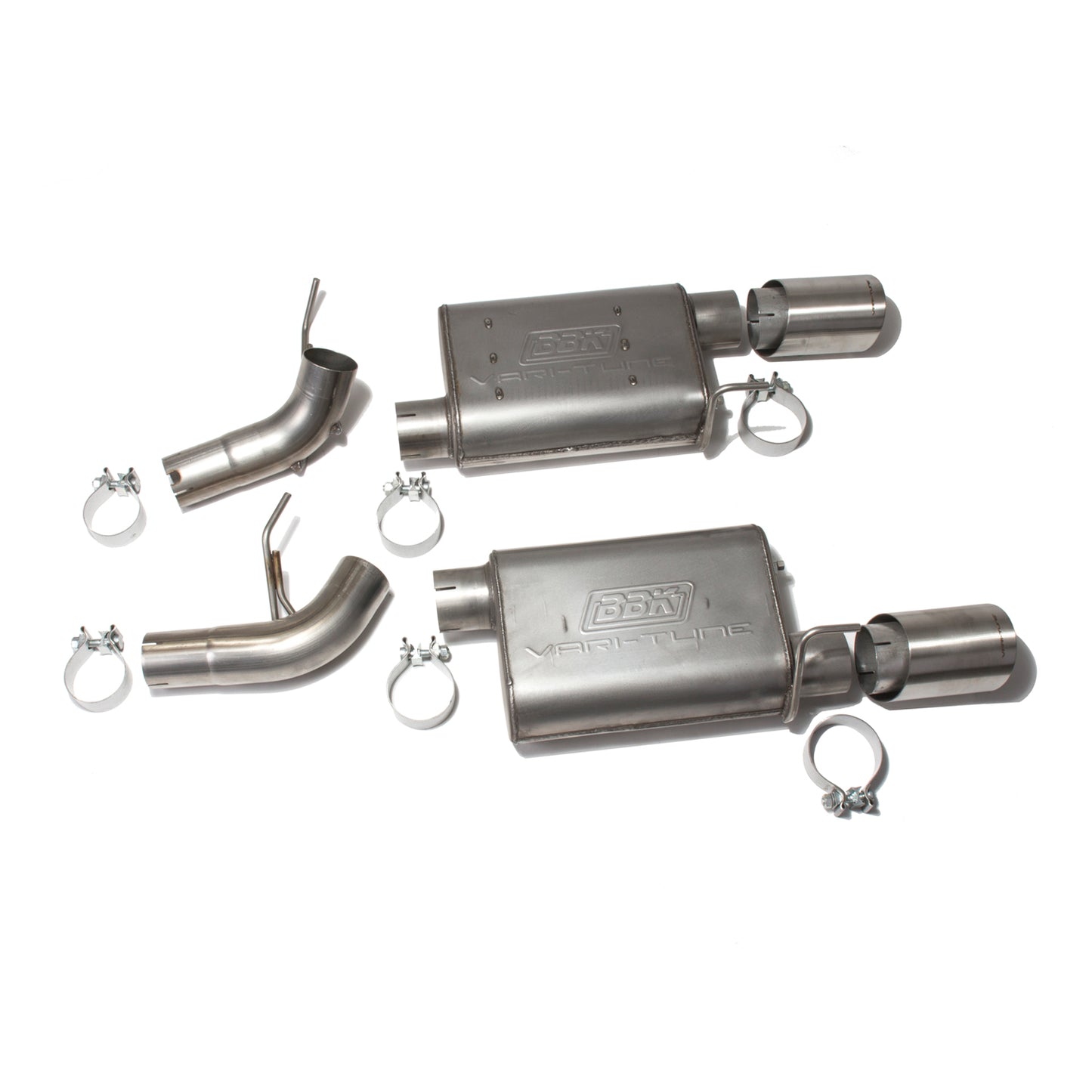 BBK MUSTANG GT 4.6L VARITUNE AXLE BACK EXHAUST KIT (STAINLESS) 41005