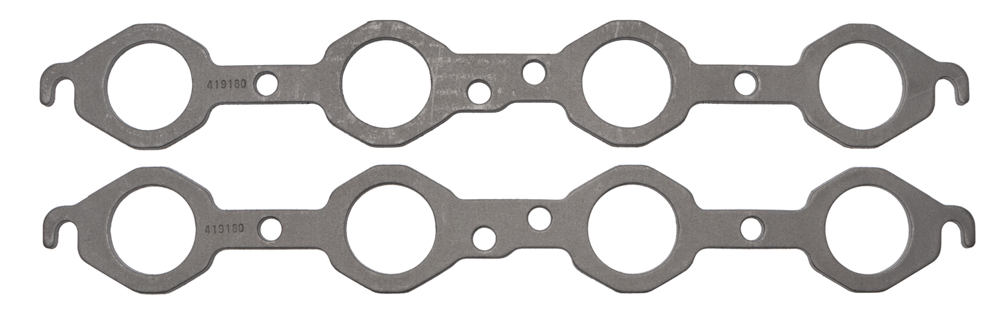 SCE Gaskets CHEV LS1-LS6 STOCK RND GRAPH-FORM 1/8 THK EXH GSKTS 419180