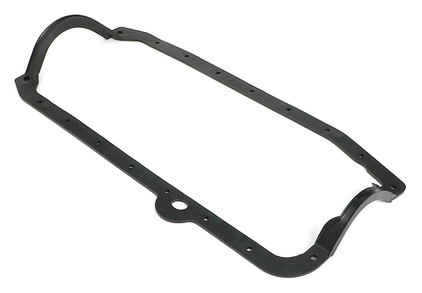 Trans-Dapt Performance 1980-85 Sb Chevy Oil Pan Gasket Set; Rubber ; 2Pc Rear Main Seal 4338