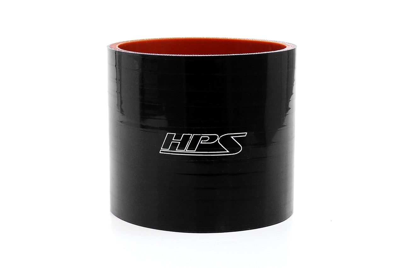 HPS Performance Silicone Coupler HoseHigh Temp 4-ply Reinforced2-1/4" ID3" LongBlack HTSC-225-BLK