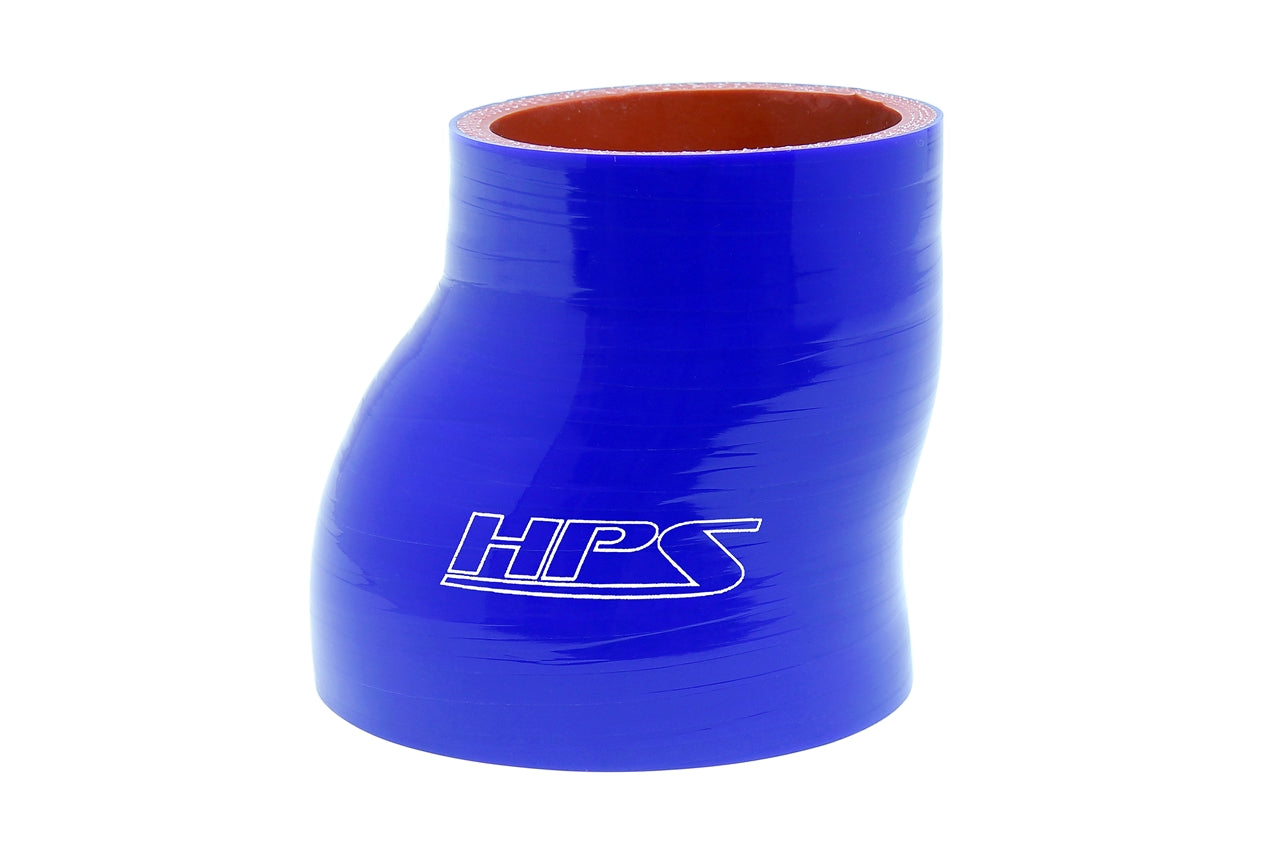 HPS Performance Silicone Offset Reducer HoseHigh Temp Reinforced2-1/4" - 3" ID3" LongBlue HTSOR-225-300-BLUE